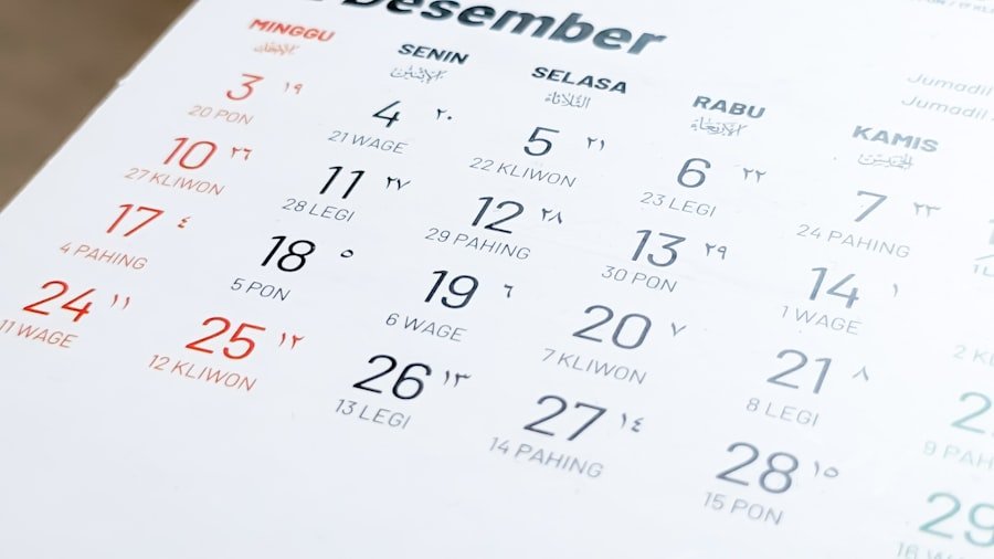 Photo Calender Booking
