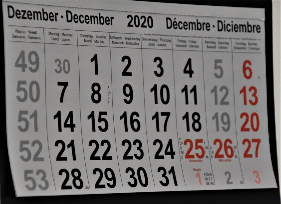 Photo WordPress calender