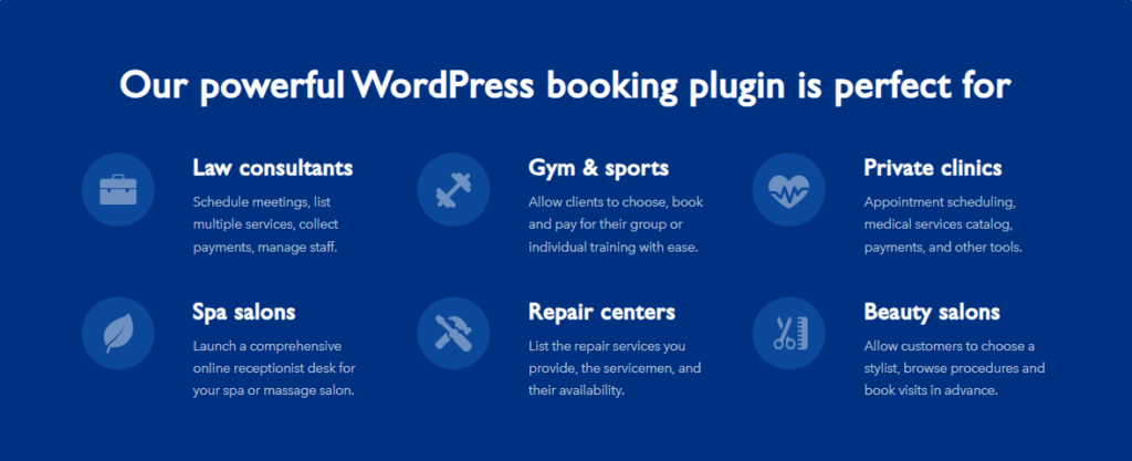Wordpress Booking