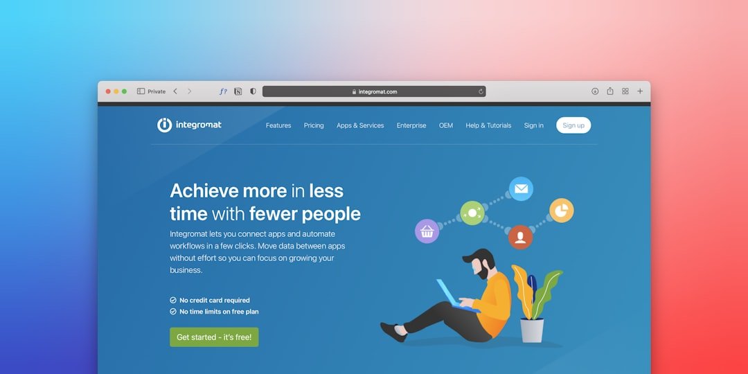 Photo Landing Page Design